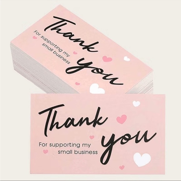 50 piece thank you cards​​​​ - Picture 4 of 6